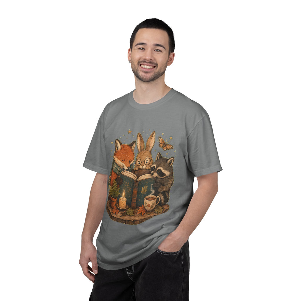 Cozy Storytime Forest Animals T-Shirt