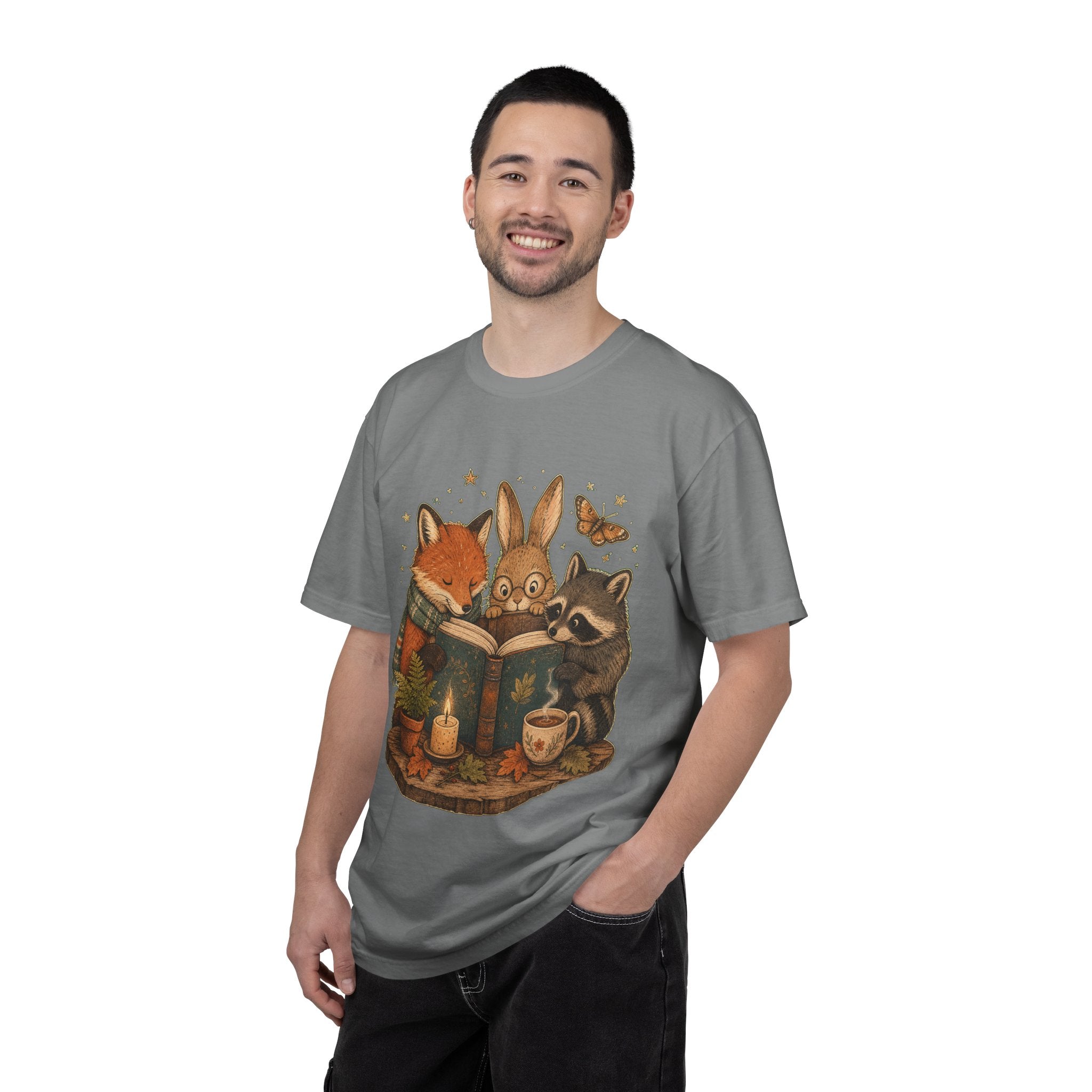 Cozy Storytime Forest Animals T-Shirt