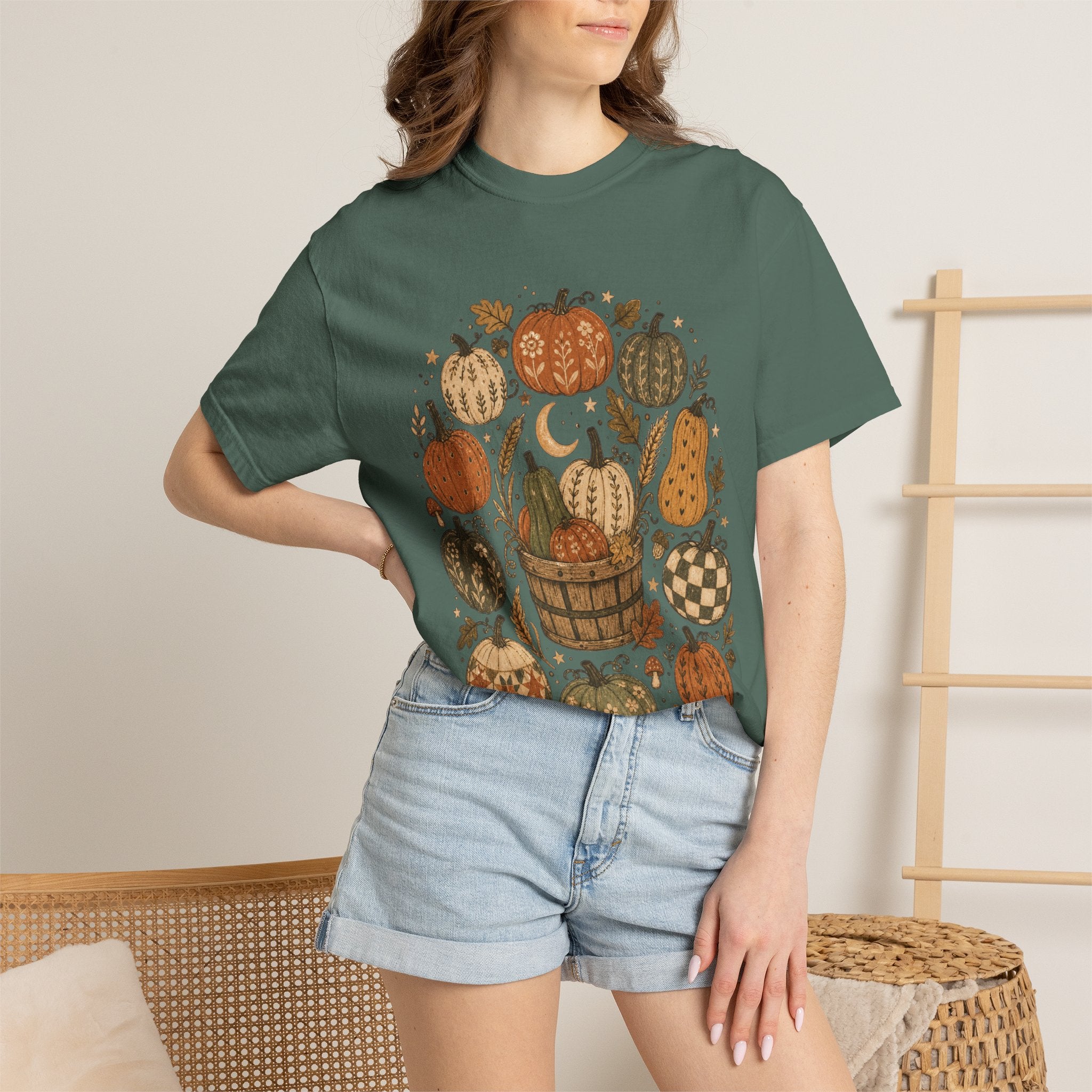 Pumpkin Patch T-Shirt — Fall Harvest Graphic Tee