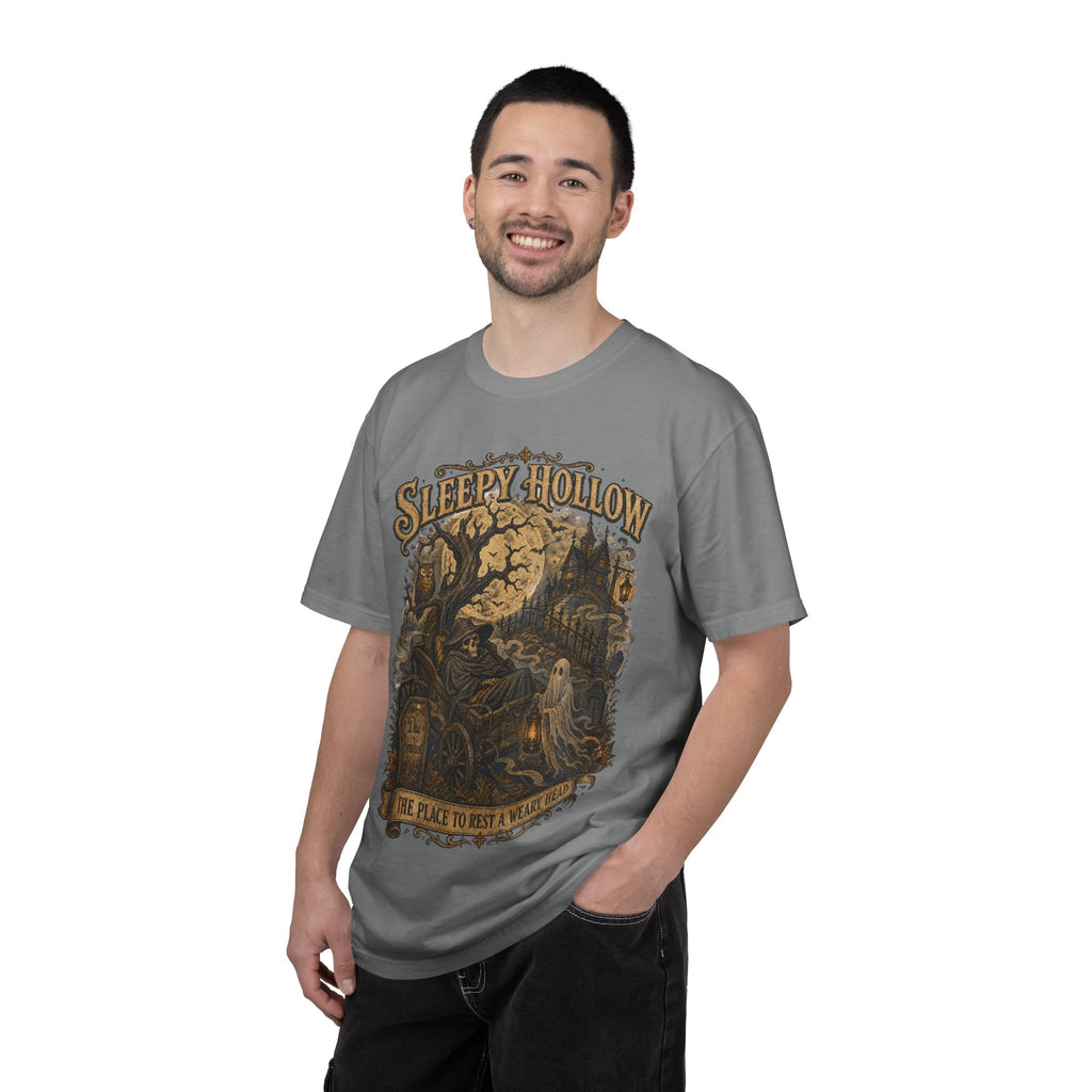 Sleepy Hollow Haunted Night T-Shirt — Vintage Gothic Halloween Tee
