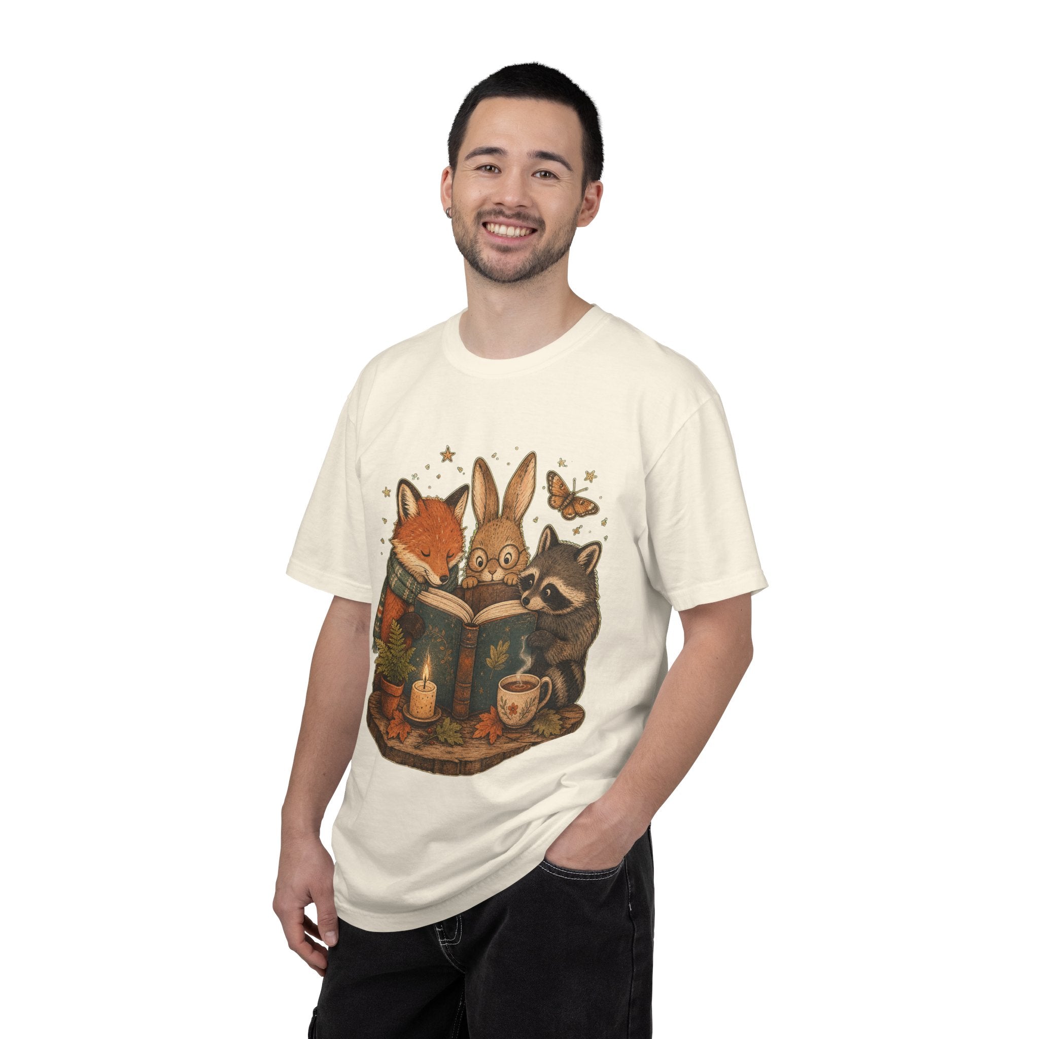 Cozy Storytime Forest Animals T-Shirt
