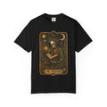 Reader Tarot T-Shirt — Gothic Skeleton Booklover Tee