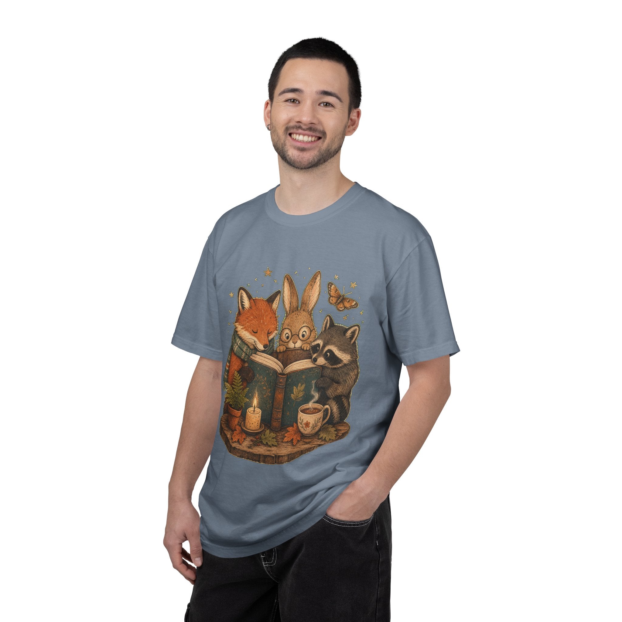Cozy Storytime Forest Animals T-Shirt
