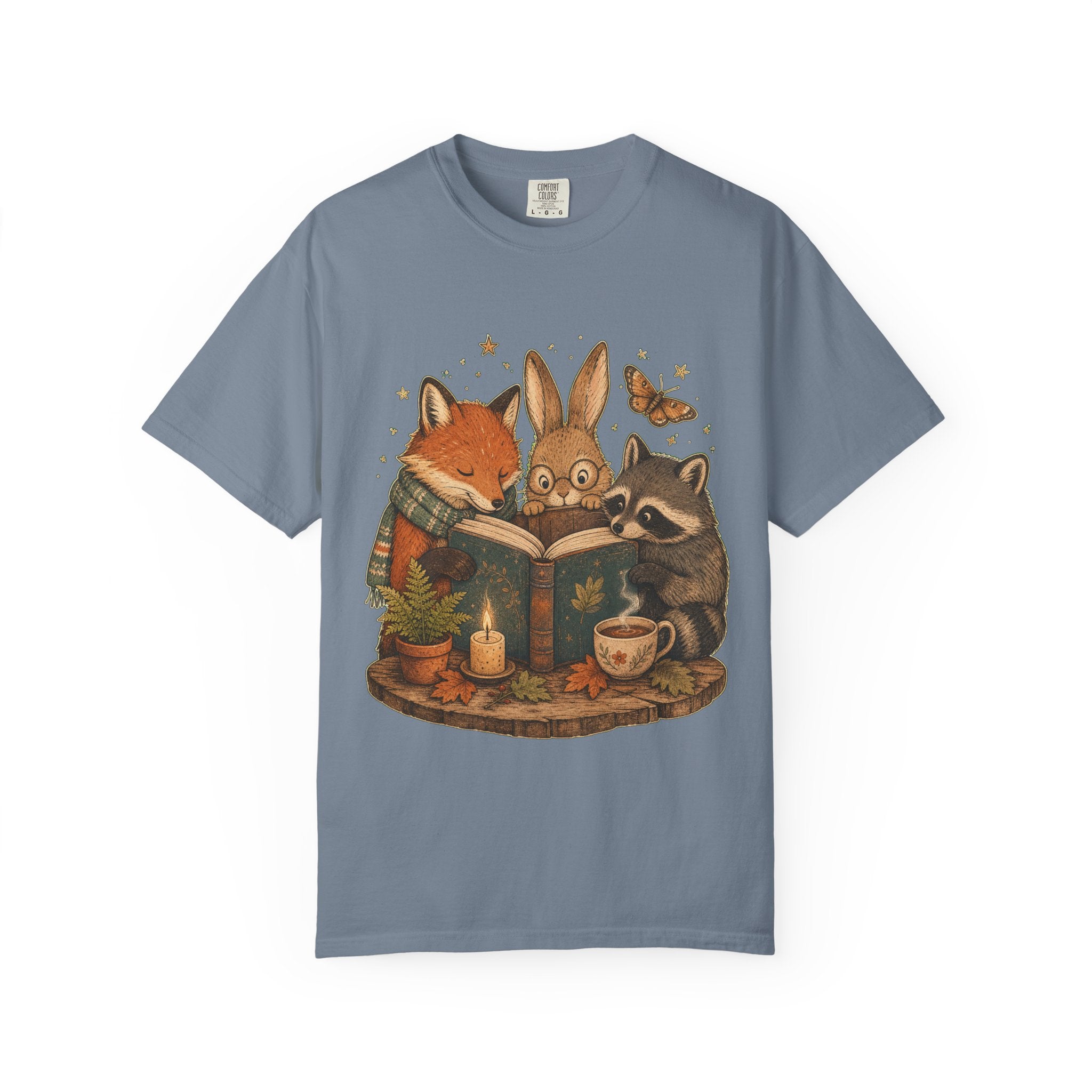 Cozy Storytime Forest Animals T-Shirt