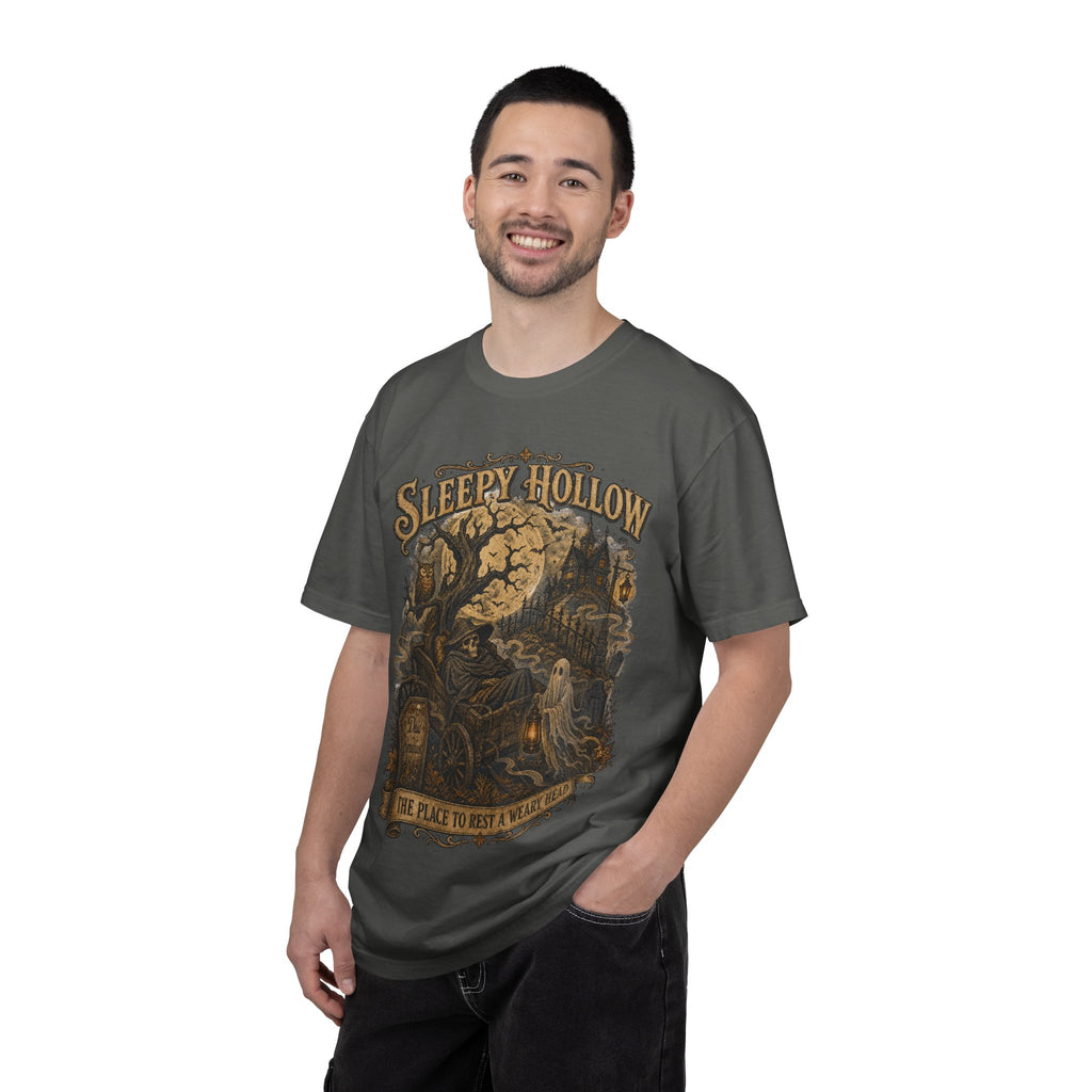 Sleepy Hollow Haunted Night T-Shirt — Vintage Gothic Halloween Tee